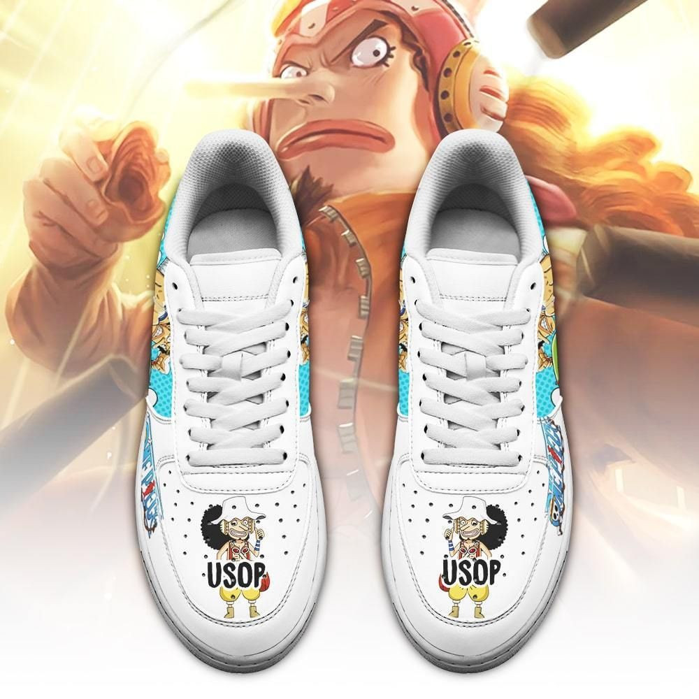 Usop One Piece Air Force One Low Top Shoes