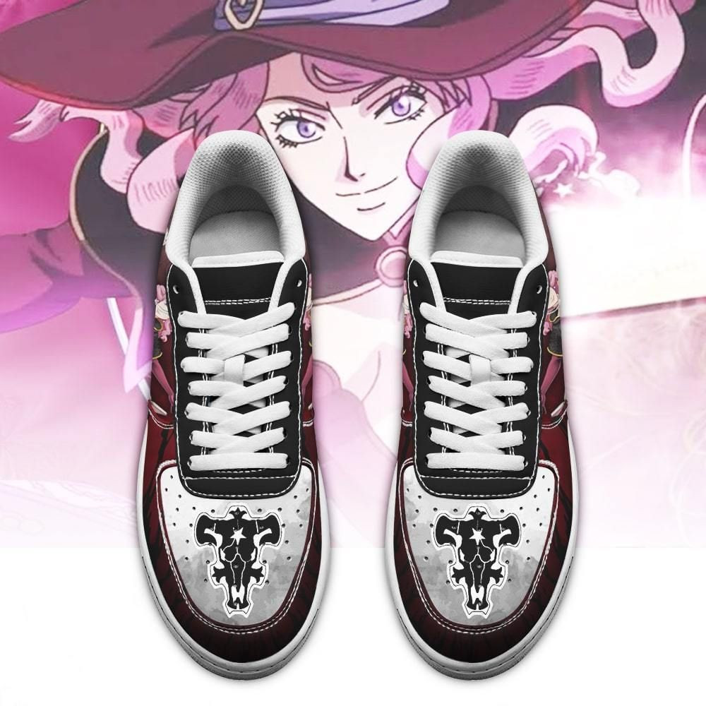 Vanessa Enoteca Black Clover Air Sneakers AF1 Anime Shoes