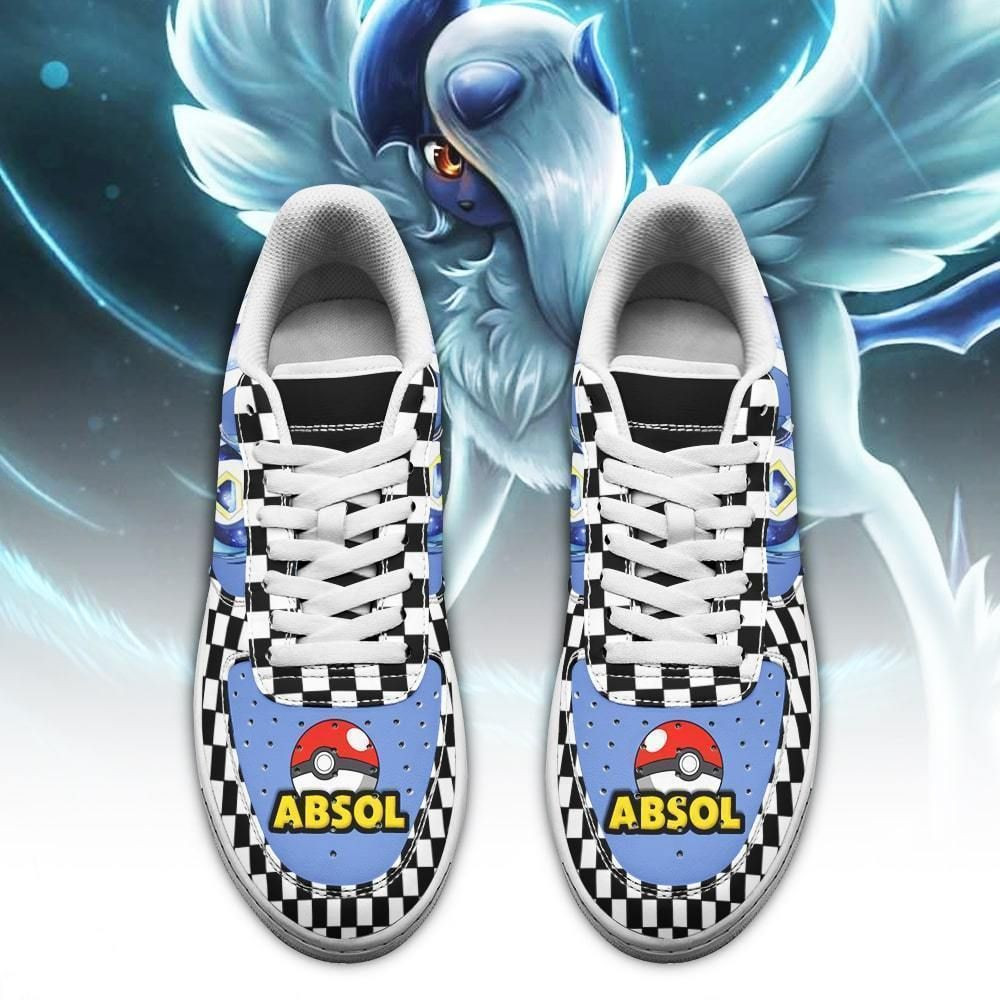Absol Pokemon Caro Air Force 1 Low Top Shoes Sneakers