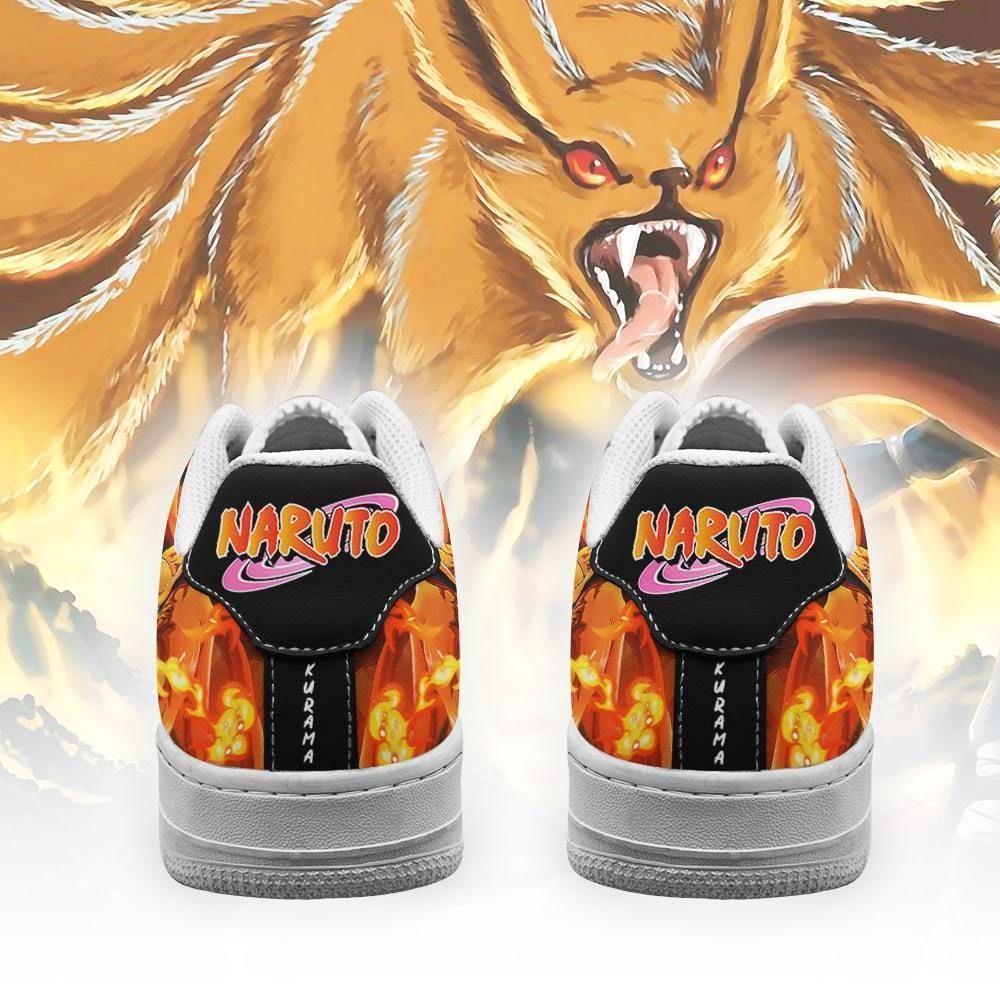 Tailed Beast Kurama Naruto Air Force 1 Sneaker Shoes