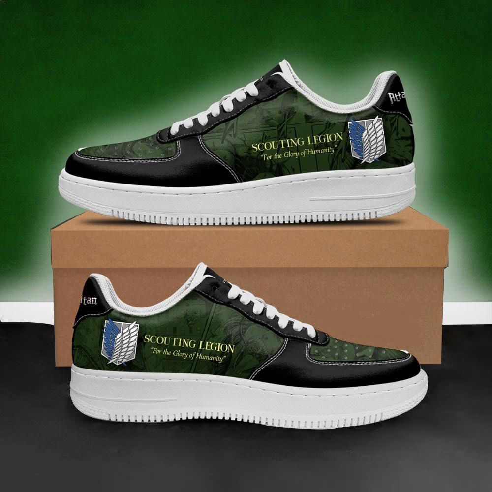 AOT Scouting Legion Air Force One Low Top Shoes