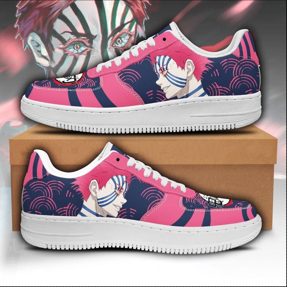 Akaza Demon Slayer Air Force 1 Sneaker Shoes
