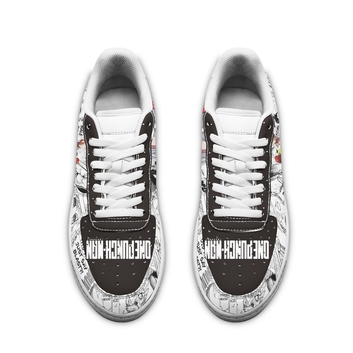 One Punch Man Anime Air Force 1 Sneaker Shoes