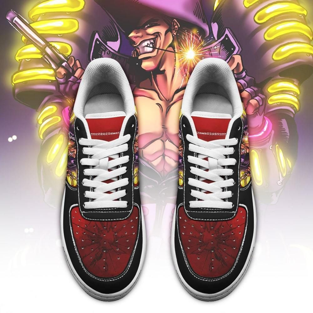 Trigun Brilliant Dynamites Neon Air Force One Low Top Shoes