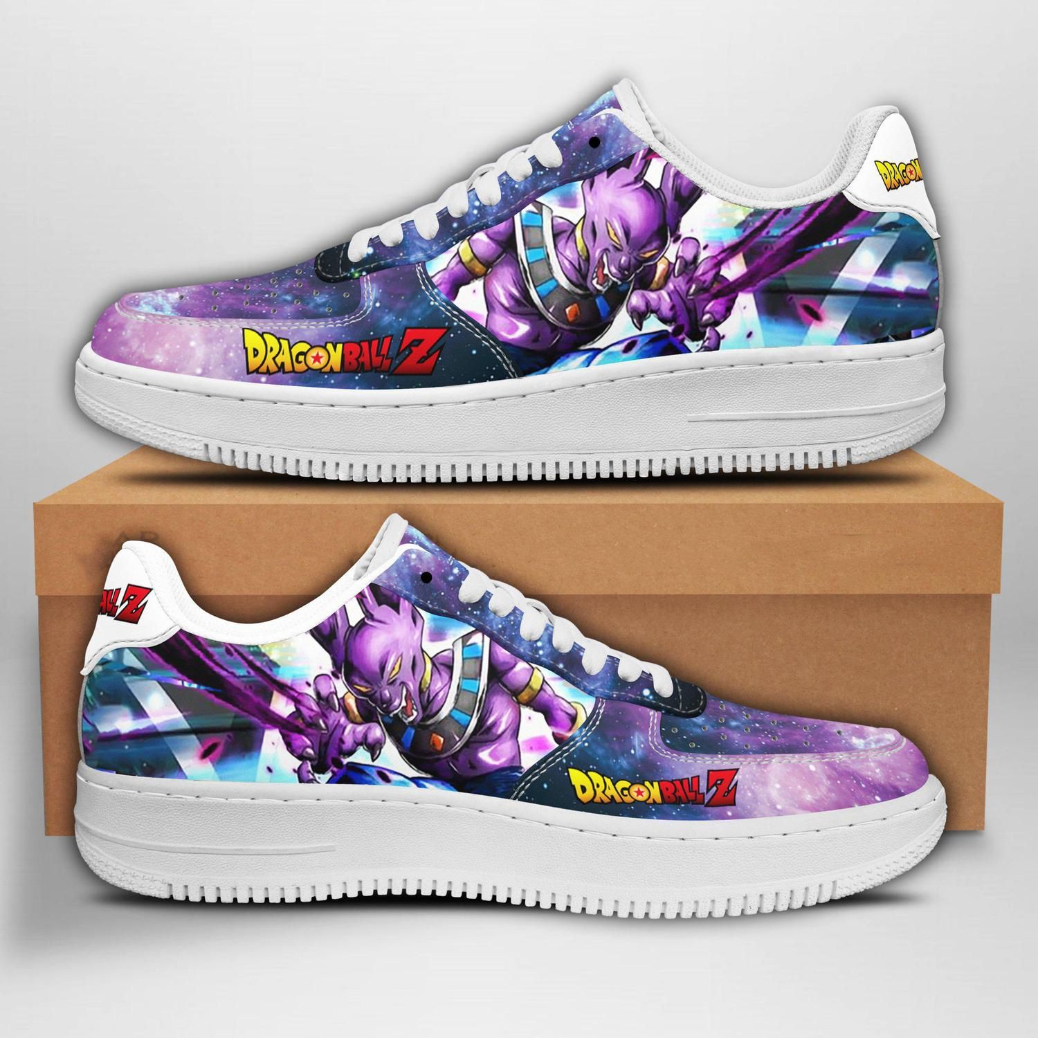 Beerus Dragon Ball Z Air Force 1 Sneaker Shoes