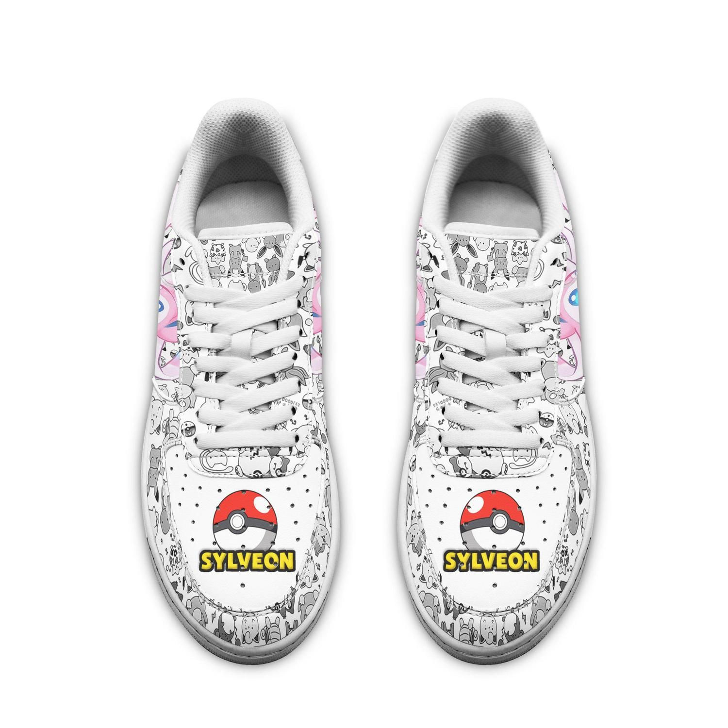 Sylveon Pokemon Air Force 1 Sneaker Shoes