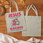 JESUS Baking is my therapy - Light Colors - ACCESSORY