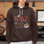 Bake the world a better place | Design for cake lovers - Hoodie