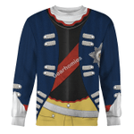 Gearhomies Unisex Sweatshirt Frederick The Great 3D Apparel