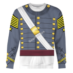 Gearhomies Unisex Sweatshirt US Army - West Point Cadet (1860s) 3D Apparel