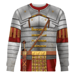 Gearhomies Unisex Sweatshirt Roman Empire Soldier Armor 3D Apparel