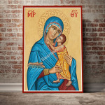 GearHomies Canvas Blue Madonna Virgin Mary
