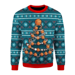 Merry Christmas Gearhomies Unisex Christmas Sweater Basketball Christmas Tree