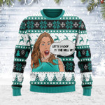 Merry Christmas Gearhomies Unisex Ugly Christmas Sweater Vicki Gunvalson Real Housewives of Orange County 3D Apparel