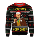 Merry Christmas Gearhomies Unisex Christmas Sweater How Was Your 2020 3D Apparel