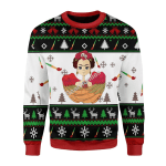 Merry Christmas Gearhomies Unisex Christmas Sweater Frida Kahlo Christmas 3D Apparel