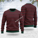 Merry Christmas Gearhomies Unisex Ugly Christmas Sweater Red Among Us 3D Apparel
