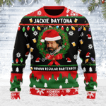 Merry Christmas Gearhomies Unisex Ugly Christmas Sweater Jackie Daytona 3D Apparel