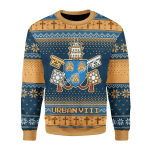 Merry Christmas Gearhomies Unisex Christmas Sweater Pope Urban VIII -  Maffeo Barberini (1623-1644) - The Bee Pope 3D Apparel