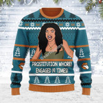Merry Christmas Gearhomies Unisex Ugly Christmas Sweater Teresa Giudice Real Housewives of New Jersey 3D Apparel