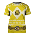 Gearhomies Yellow Power Rangers T-Shirt