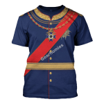 Gearhomies Unisex T-Shirt King Ludwig II of Bayern 3D Apparel
