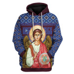 GearHomies Unisex Tops Pullover Sweatshirt St. Archangel Michael 3D Apparel