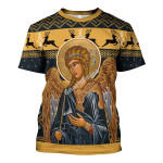 GearHomies Unisex T-shirt St. Archangel Gabriel 3D Apparel