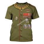 Gearhomies Unisex T-Shirt Joseph Stalin 3D Apparel