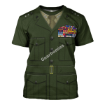 Gearhomies Unisex T-Shirt Lieutenant General Lewis Burwell "Chesty" Puller 3D Apparel