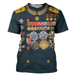 Gearhomies Unisex T-Shirt Georgy Zhukov Soviet General and Marshal Of The Soviet 3D Apparel