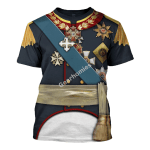 Gearhomies Unisex T-Shirt  General Prince Pyotr Bagration 3D Apparel