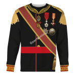 Gearhomies Unisex Sweatshirt Alfonso XII Of Spain 3D Apparel
