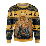 GearHomies Unisex Sweatshirt St. Archangel Gabriel 3D Apparel