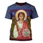 GearHomies Unisex T-shirt St. Archangel Michael 3D Apparel