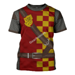 Gearhomies Unisex T-Shirt Scottish Knight 3D Apparel