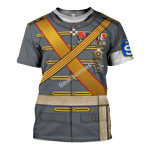 Gearhomies Unisex T-Shirt Carl Gustaf Emil Mannerheim 3D Apparel