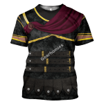 Gearhomies Unisex T-Shirt Roman Centurion 3D Apparel