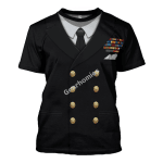 Gearhomies Unisex T-Shirt Admiral Of The Fleet Andrew Browne Cunningham "ABC" 3D Apparel