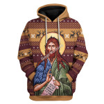 GearHomies Unisex Tops Pullover Sweatshirt St. John the Baptist 3D Apparel