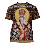 GearHomies Unisex T-shirt St. Vasilije of Ostrog 3D Apparel