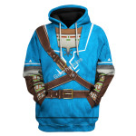 GearHomies Unisex Hoodie Link Zelda Champion's Tunic 3D Costumes