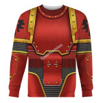 GearHomies Unisex Sweatshirt Blood Angels In Mark III Power Armor 3D Costumes