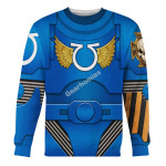 GearHomies Unisex Sweatshirt Terminator Armor Ultramarines 3D Costumes