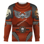 GearHomies Unisex Sweatshirt Indomitus Pattern Tactical Dreadnought Armour 3D Costumes