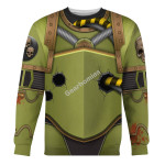GearHomies Unisex Sweatshirt Nurgle Chaos Space Marines 3D Costumes