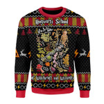 Merry Christmas GearHomies Unisex Christmas Sweater Herbology Harry P 3D Apparel