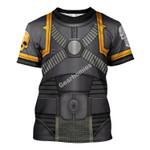 Gearhomies Unisex T-shirt Iron Warriors Legion Colour Scheme 3D Costumes