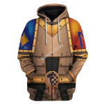 Gearhomies Unisex Zip Hoodie Pre-Heresy Legion Colour Scheme 3D Costumes