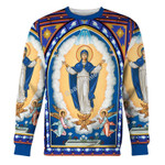 GearHomies Tops Sweatshirt The Assumption of the Virgin Mary Icon 3D Apparel